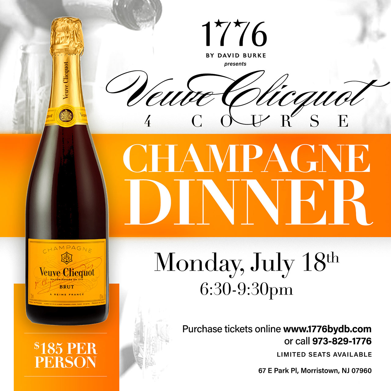 July Champagne Dinner