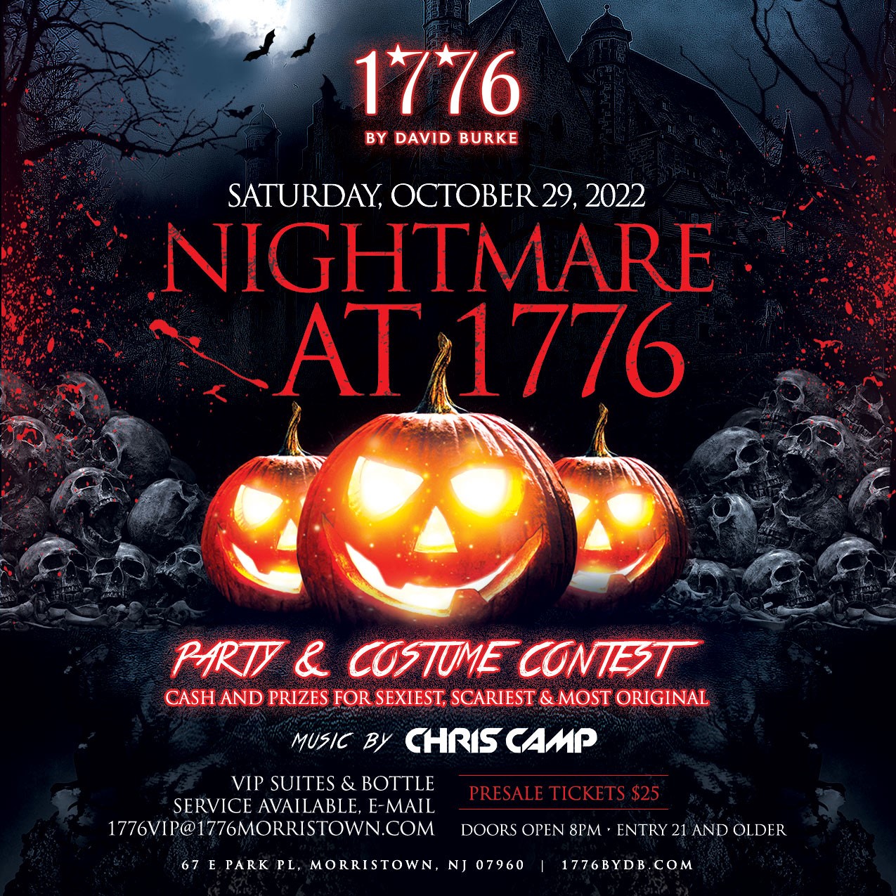 Nightmare on 1776 Halloween Party