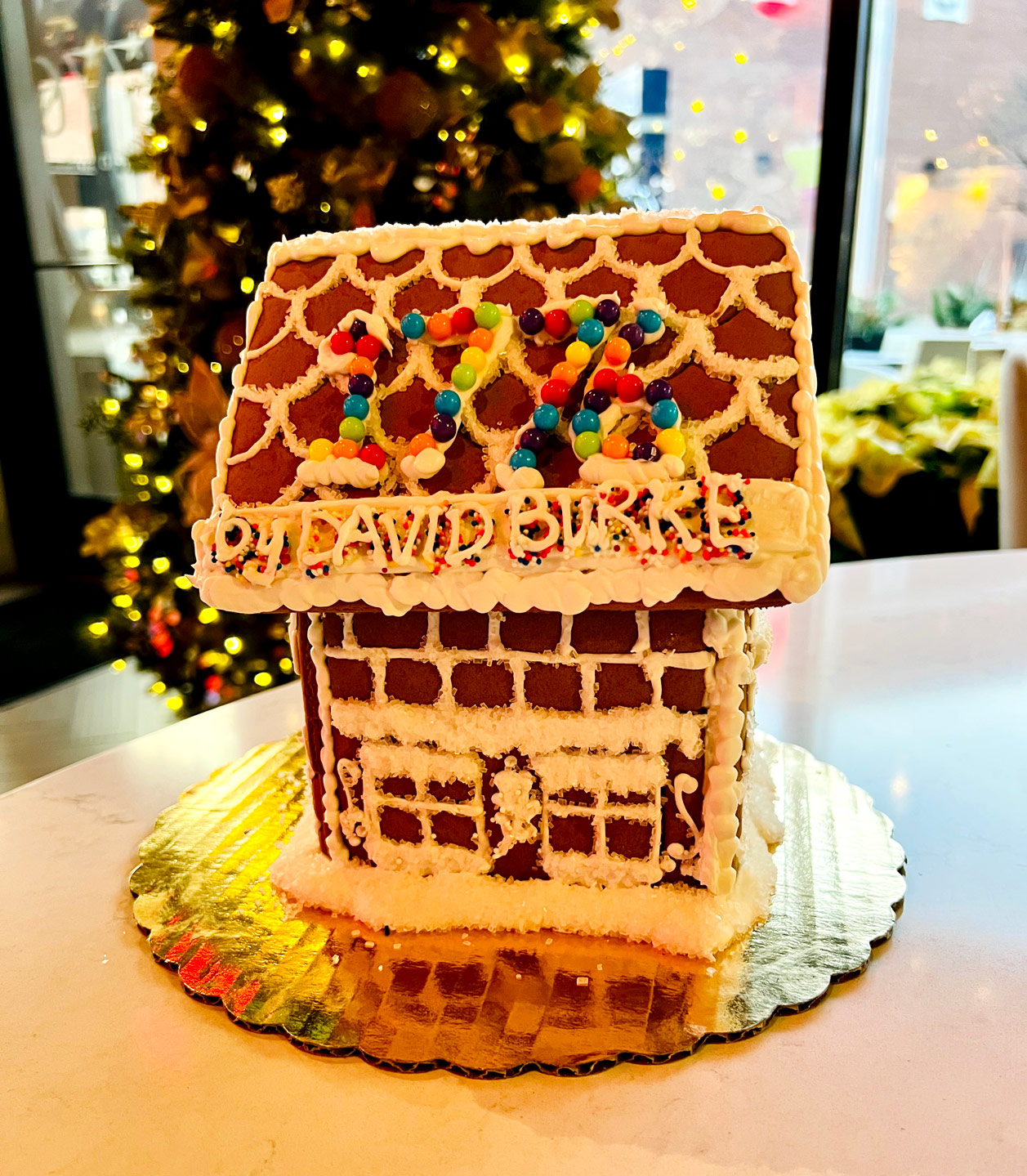 by David Burke Gingerbread House